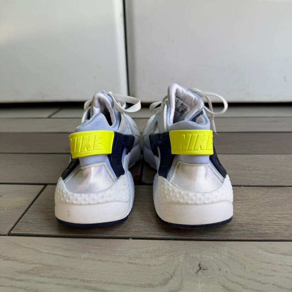 Nike air huarache white navy - Picture 4 of 8